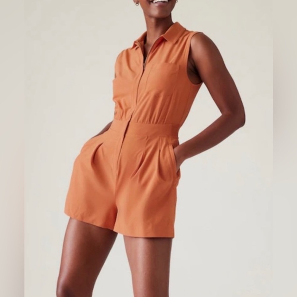 Athleta Brooklyn Romper Size 0 NWT